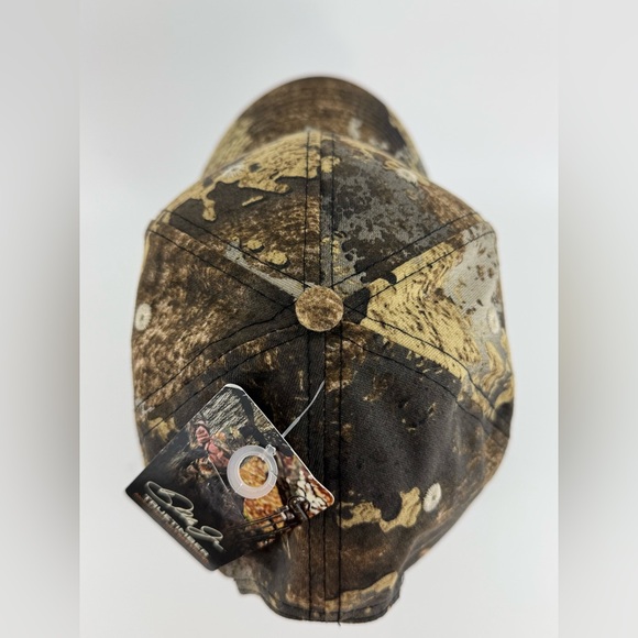 Cabela's Dale Jr True Timber Brown Leaves Camo Adjustable Ball Cap, (OSFM) - Picture 7 of 12
